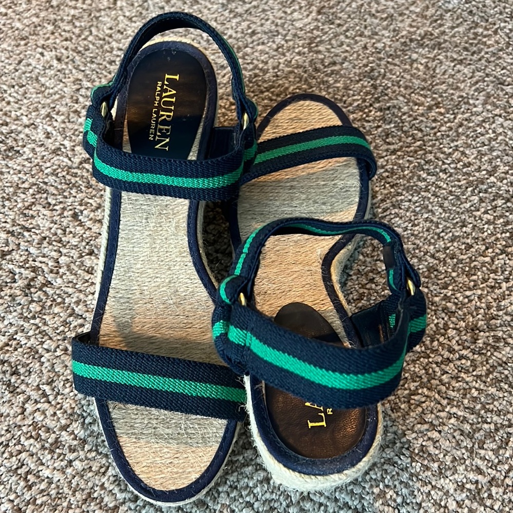 New without tags wedge heels.